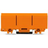 Mounting carrier for single- and double-row con. 2273 Series orange