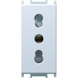 SOCKET ITALIAN P17/11+KS 2P+E 16A 250V~ 1M PW 4317689