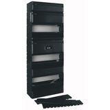 Systeem 55 consumer unit empty, 3-rows, 550 x 220 x 95 mm