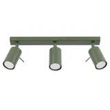 RING CEILING LAMP 3L OLIVE GREEN 3XGU10