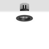 HELEDON mini, 29 W, 3300 lm, 927, black, on/off Recessed downlights, D