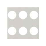 Cover plate - KNX 3-gang sensors - 2M - Dune