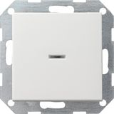 PB ind.sw. off/2-way System 55 p.white m