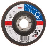 Flap disc X551, Expert for Metal D= 115 mm; G= 80, angled