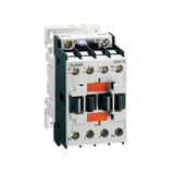 Four-pole contactor, IEC operating current Ith (AC1) = 56A, DC coil low consumption, 24VDC, 2NO and 2NC