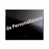 VERATOUCH PLATE CUST.ABS.BLACK 3CON