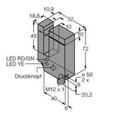 Photoelectric Sensor Bifurcated Retroreflective Sensor   SLE10B6VQ
