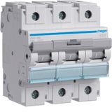 MCB 3P 15kA D-80A 4.5M