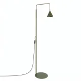 Floor lamp NOX olive green