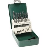19-piece HSS-R metal drill bit set
