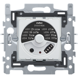 Base for universal rotary dimmer with PLC interference suppression, 5 – 325 W, 3 wire