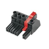 PCB plug-in connector, female plug, 7.62 mm, Number of poles: 5, 180°, Clamping yoke connection, Clamping range, max. : 10 mm², Box