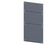 SIVACON, floor, closed, IP55, D: 800 mm, W: 400 mm, zinc-plated