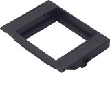 cover plate for installation of 1-gang Rastec device into GBV3/GBV4