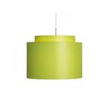 DOUBLE 40/30 shade Chintz lime/white PVC max. 23W
