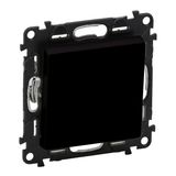 Two way switch 10AX mat black Valena Life