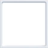 Spacer ring for central plate 51 x 51 mm, A.x/C.x, matte light white