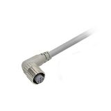 Sensor cable, Smartclick M12 right-angle socket (female), 4-poles, A c XS5F0051H