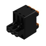 PCB plug-in connector, female plug, 5.08 mm, Number of poles: 3, 180°, PUSH IN with actuator, Clamping range, max. : 3.31 mm², Box