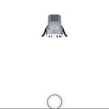 PANOS EVO R68 10W 827 VFL-AL WH - LED ceiling-recessed luminaire