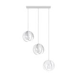 HANGING LAMP TULOS 3L WHITE E27 3X60W IP20