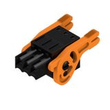 PCB plug-in connector, female plug, 3.50 mm, Number of poles: 3, 180°, Tension-clamp connection, Clamping range, max. : 1.5 mm², Box