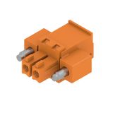 PCB plug-in connector, female plug, 3.81 mm, Number of poles: 2, 270°, Clamping yoke connection, Clamping range, max. : 1.5 mm², Box