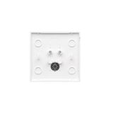 Buttoms for quadruple pushbutton / double roller blind pushbutton with pictogram, (rocker), Simon 24, IP20, graphite mat