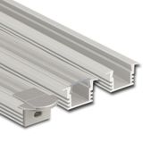 Built-in aluminum profile VL, 22x13 mm, without diffuser, 2 m