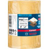 EXPERT C47 Sandpaper Roll for Handsanding 115 mm, 5 m, G 8