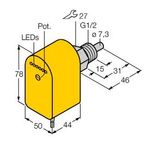 Flow Monitoring Immersion Sensor with Integrated Processor   FCS-G1/2A4P-VRX/24VDC