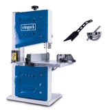 Bandsaw HBS25 | 80mm Cut Height | Tilting Table & Mitre Gauge | 350W