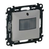 VALENA LIFE 3-wire motion detector with neutral wire; Detection range: 170°; 500W LED; Color: Aluminum