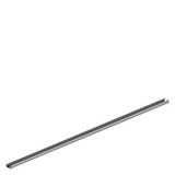 C-section mounting rail cable clamping rail C30 W = 600