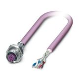 SACCBP-M12FS-5CON-M16/1,5-920X - Device connector rear mounting