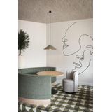 MAGICO 55, Pendant Light, E27, Pendant length 180cm 10W, alu