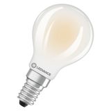 LED Classic P 40 Filament Energy efficiency class A S 2.2W 827 Frosted E14