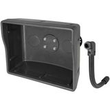 Monitor and push-button with support L 125mm without front plate