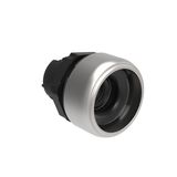 Shrouded spring return actuator with no cap or lens
