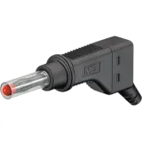 4 mm plug, screw connection, 1.0 mm², CAT II, gray, 66.9327-28