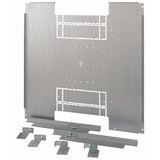 XMN4F08M Mounting plate, NZM4, 3/4p, fixed version, W=800mm