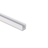 Attached aluminum profile PW 11x11mm without diffuser 2m