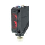 Photoelectric sensor, rectangular housing, red LED, retro-reflective, E3Z 7214E