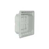 FLUSH MOUNTING BOX F/LOW DEPTH PANEL BRD 8MOD
