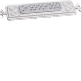 Slider, vega, with flange plate with cable inlet IP40