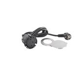 DISQ 60 1 SOCKET SCH BLACK-COVER WITH CORD 2M FR/SCH PLUG