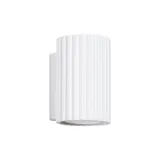 WHITE CARBON WALL LAMP WITH ELEGANT GU10 LAMP SHADE
