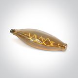 DECORATIVE LED LAMP E27 8w AMBER 230v