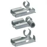 Uninsulated flat plug sleeve, 6.3 x 0.8 mm, 0.5 to 1.0 mm², AWG 20 to 18, brass, tin-plated, 3720