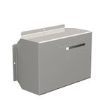 Rain hood (Housing), Sun cover, 324.5 x 241 x 136.5 mm, Stainless stee